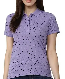 Van Heusen Women's Cotton Regular Fit T-Shirt